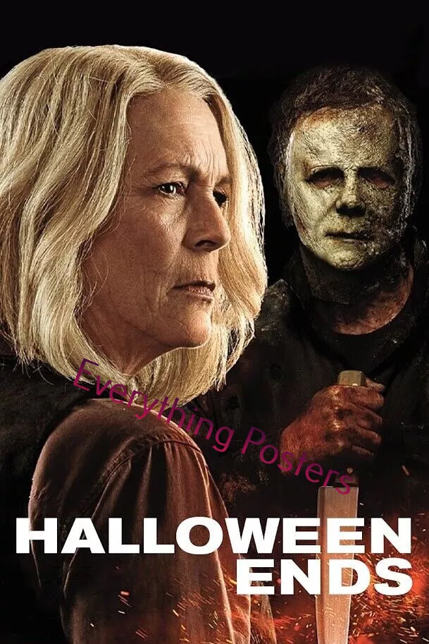 Halloween Ends 2022 Movie Poster Michael Myers Art Print | eBay