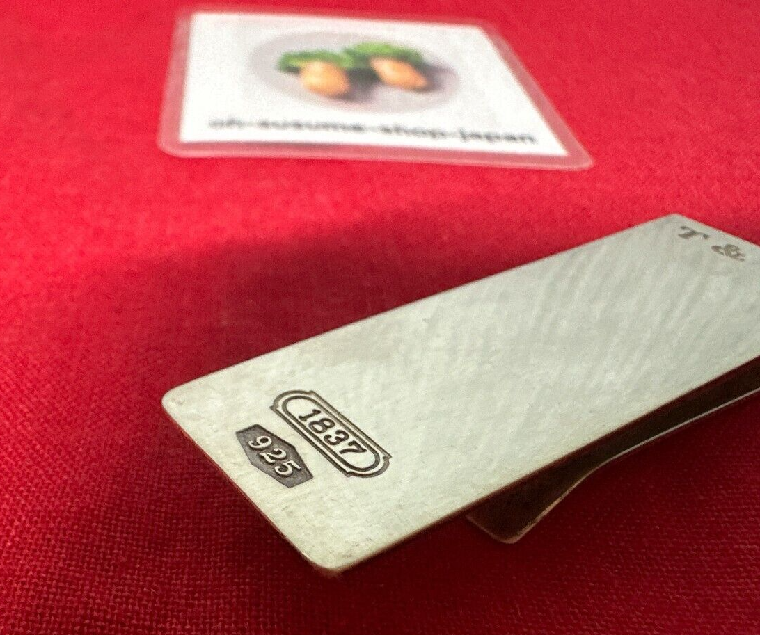 Tiffany & Co. Sterling Silver 1837 Money Clip Money Holder