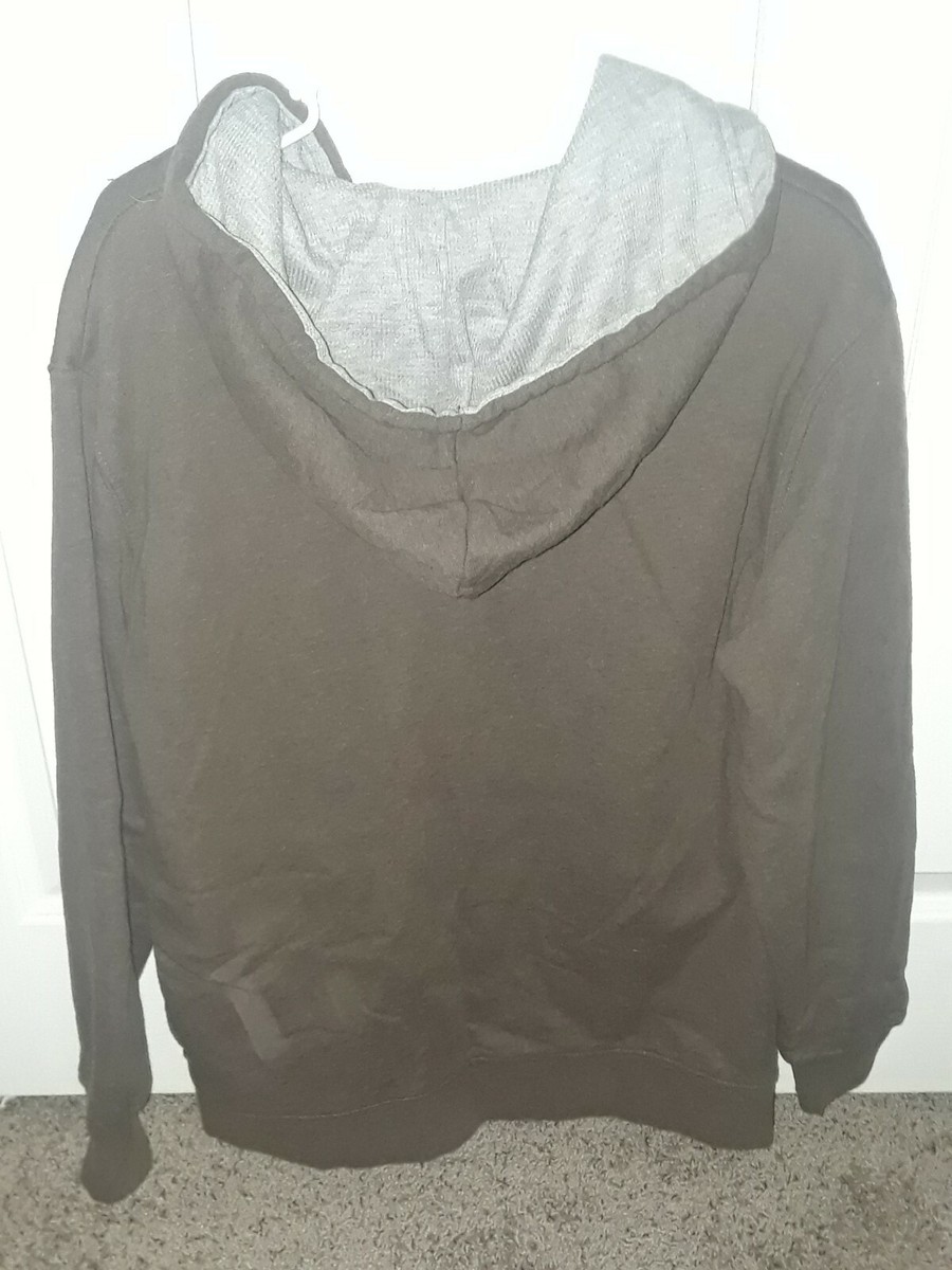 Joe Boxer Unisex Small Brown Thermal Lined, Full Zip, Hoodie Sweatshirt |  eBay