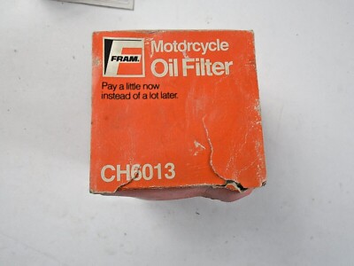 Fram Motorcycle Oil Filter CH6013 Replaces Kawasaki 16099-002
