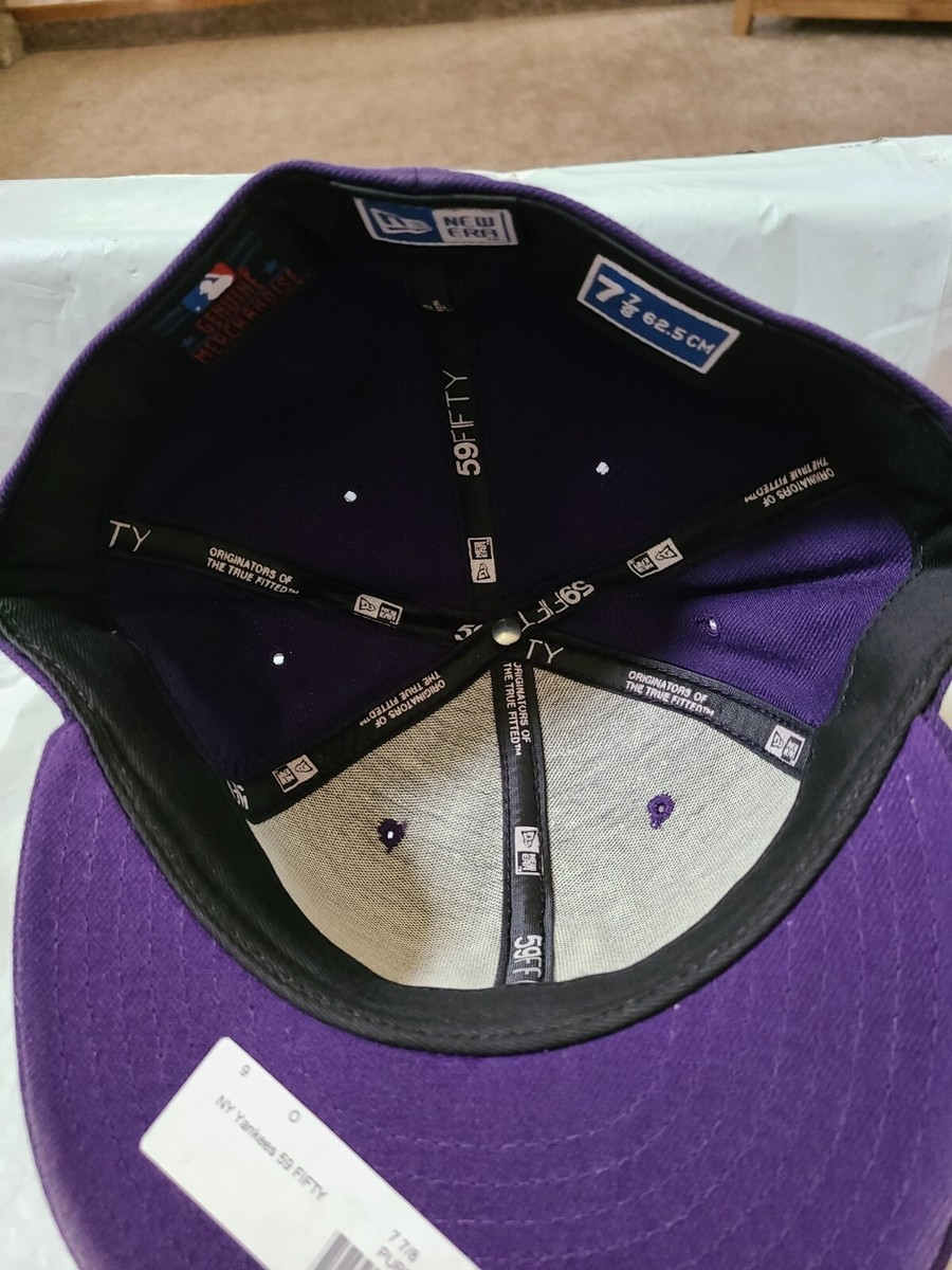 New Era 59Fifty MLB New York Yankees PURPLE Fitted Vintage