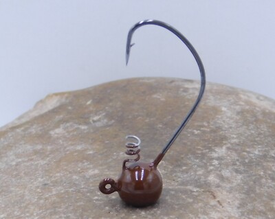 Scorpion 3/0  EWG Shaky Head Jig  28 Brown  Colors to choose from   5 in a Pack