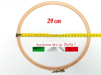 Cerchio Da Ricamo In Legno Darice – Diametro 10 Cm, Tondo In Legno Naturale, Ideale Per Ricamo E Progetti Creativi - 2
