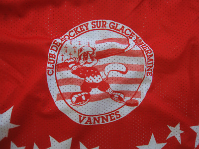 Maillot Hockey Vintage Vannes Hermine #20 Cit Dessaint - Taille XXL, Porté