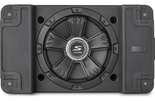 Alpine SS-SB12 12" Shallow Subwoofer Enclosure - Pre-Loaded - Picture 10 of 10