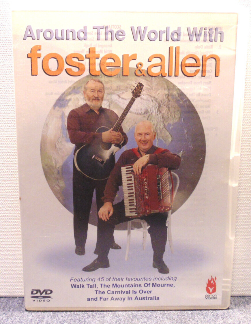 AROUND THE WORLD WITH FOSTER & ALLEN --------– SEE PHOTOS