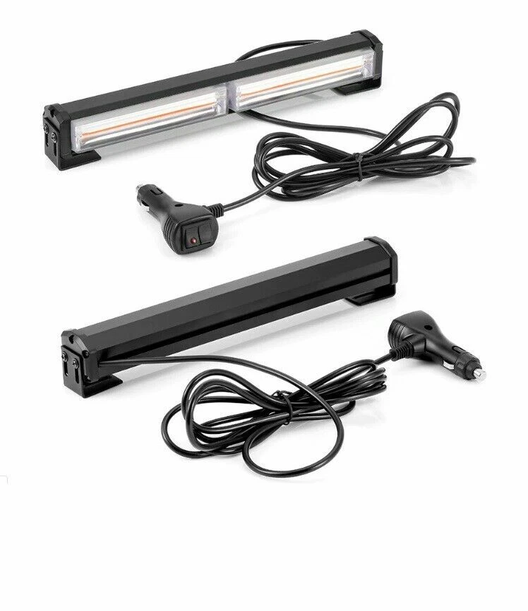 30cm Luce LED Avvertimento COB Stroboscopica 18W Barra IP65 Auto Fuoristrada - Immagine 3 di 4