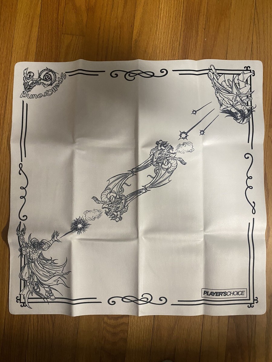 NEW 🔥WHITE🔥 V7 Dark Mages Spellground x Players Choice playmat