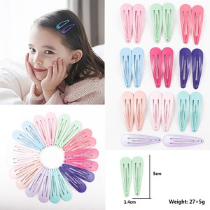 20pcs 5cm Wholesale Bulk Girls Baby Kids Hair Clips Snap Slides