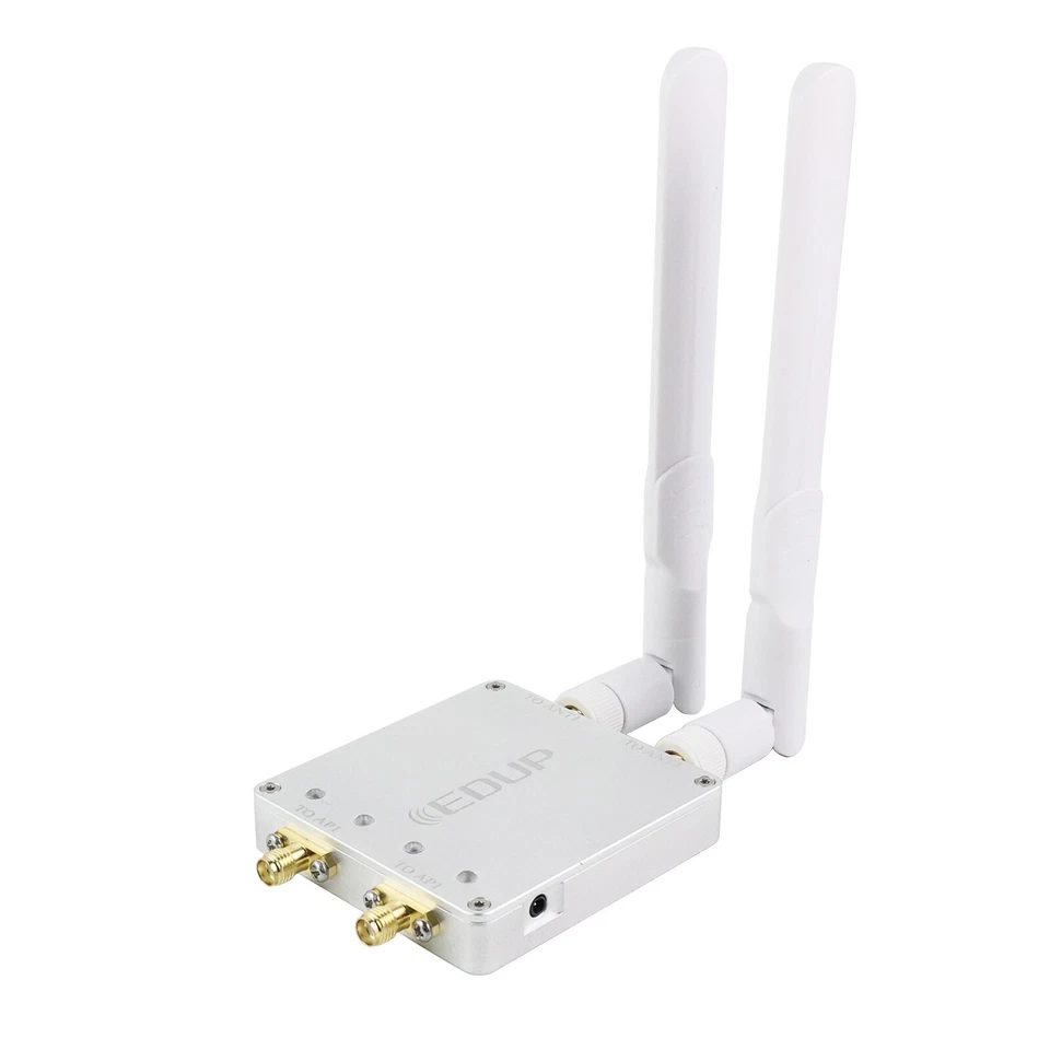 WiFi Booster 5.8GHz&2.4GHz Signal Extender Long Range Dual 4W Channel Repeater - Image 2 of 4
