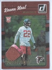 RARE 2016 DONRUSS KEANU NEAL PRESS PROOF GOLD ROOKIE CARD RC 325 ~ 01/50 FLORIDA