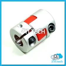 Flexible Plum Coupling Shaft Coupler 5 6.35 8 10 12 mm CNC Reprap 3D printer