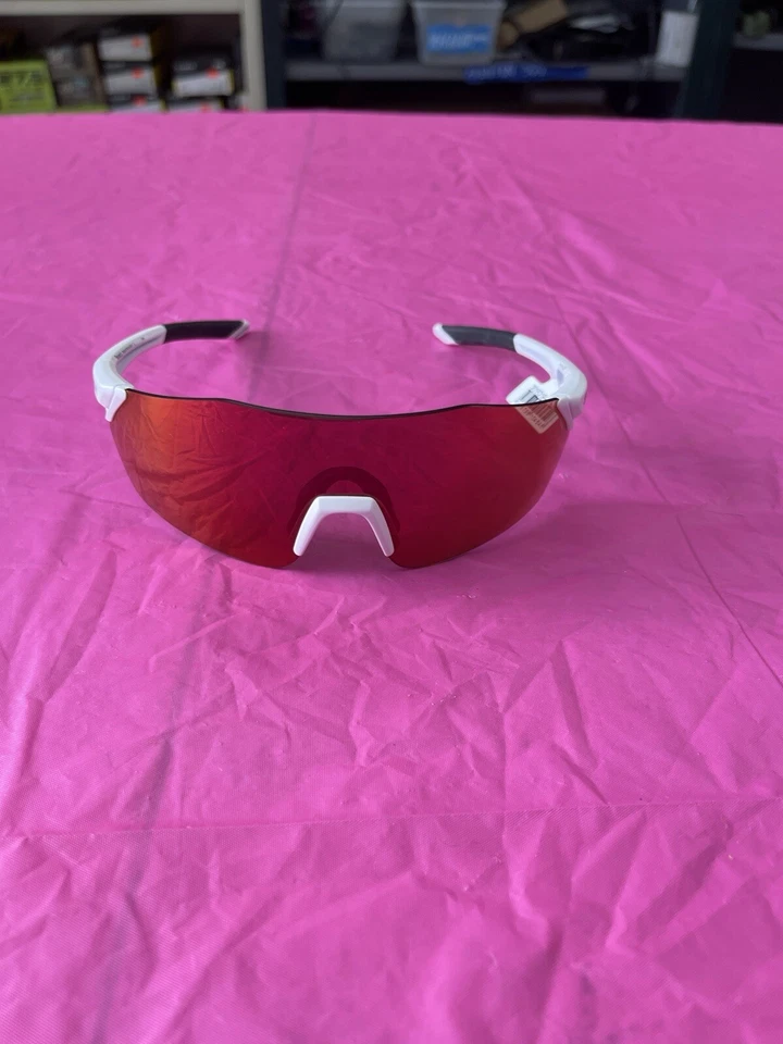 Smith Optics Reverb.  ChromaPop.  Frame: Matte White Lens: ChromaPop Red Mirror - Image 3 of 4