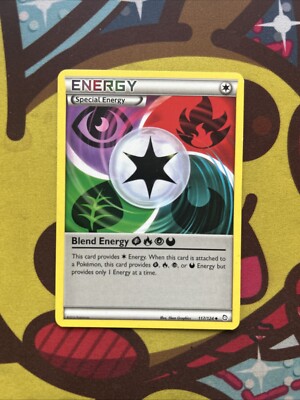 Pokemon Blend Energie 117/124 - BW Dragons Exalted - Expanded GLC - Excellent