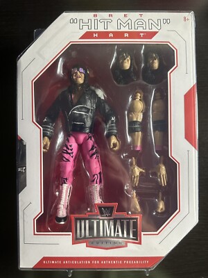 2019 WWE Ultimate Edition Bret Hart (Original Release) & Defender Case  