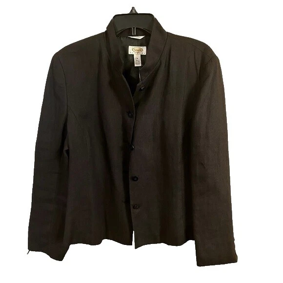 Trajes de lino Talbots Negro & Suit Separates para Mujeres
