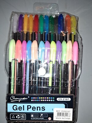 CHENYUAN GEL PENS 24 COUNT CY-2107 