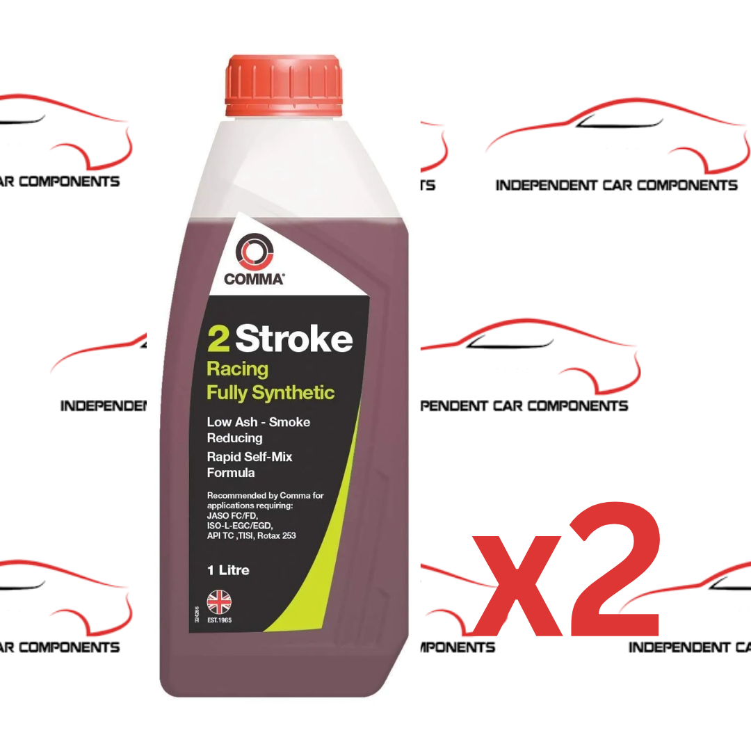 x2 Comma 2 Stroke Racing - Fully Synthetic - 1 Litre