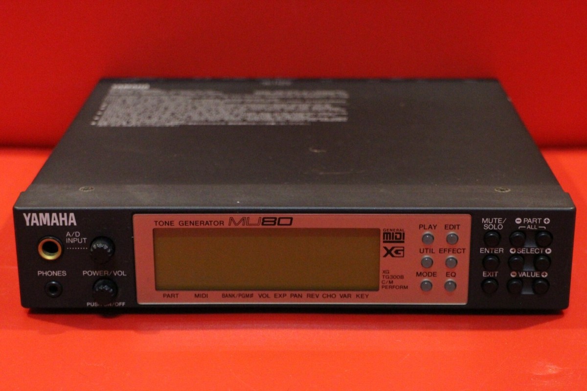 USED YAMAHA MU80 XG Tone Generator Module MU 80 World Shipments