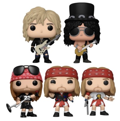 Funko POP! Rocks: Guns N´ Roses Axl Duff Slash Chase Set Of 5