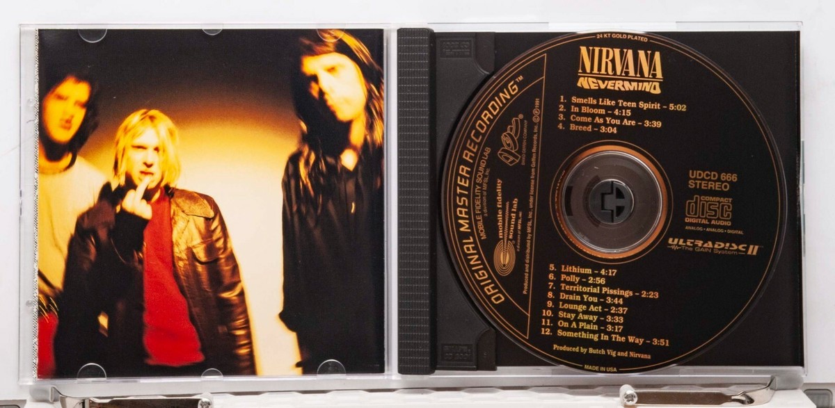 Nirvana - Nevermind - 1996 MFSL 24K GOLD CD ULTRADISC 2 UDCD Nirvana - Nevermind - 1996 MFSL 24K GOLD CD ULTRADISC 2 UDCD