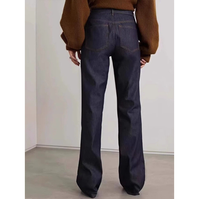 FILA Pantaloni donna THE ROW primavera autunno vita alta dritti larghi casual gamba larga
