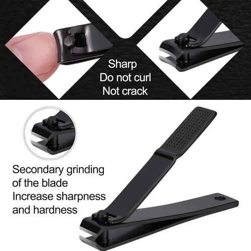 Nail Clippers Set, Ultra Sharp Sturdy Fingernail and Toenail Clipper Cutters - Picture 3 of 5
