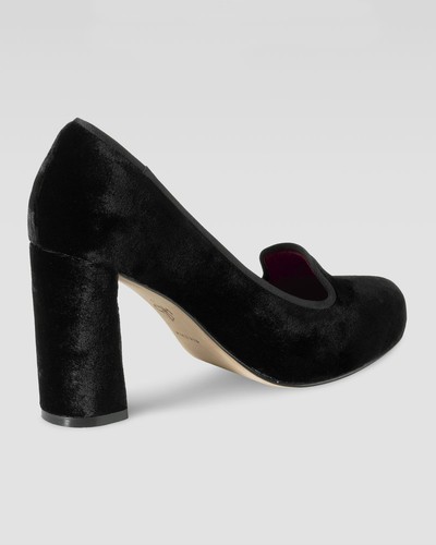Cole Haan Black Air Morgan Velvet Pumps Size 7 - Picture 3 of 3