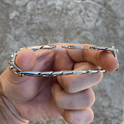Men's Figaro Link Hip Hop Bracelet 9