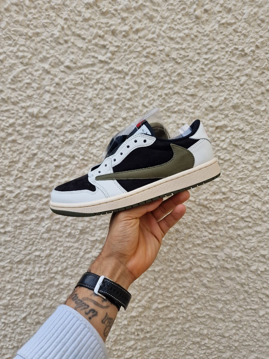 Travis Scott Jordan 1 Low Olive UK 6 Air Jordan 1 Low X Travis