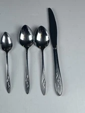Ember Glow Oneidacraft Stainless Flatware Lot
