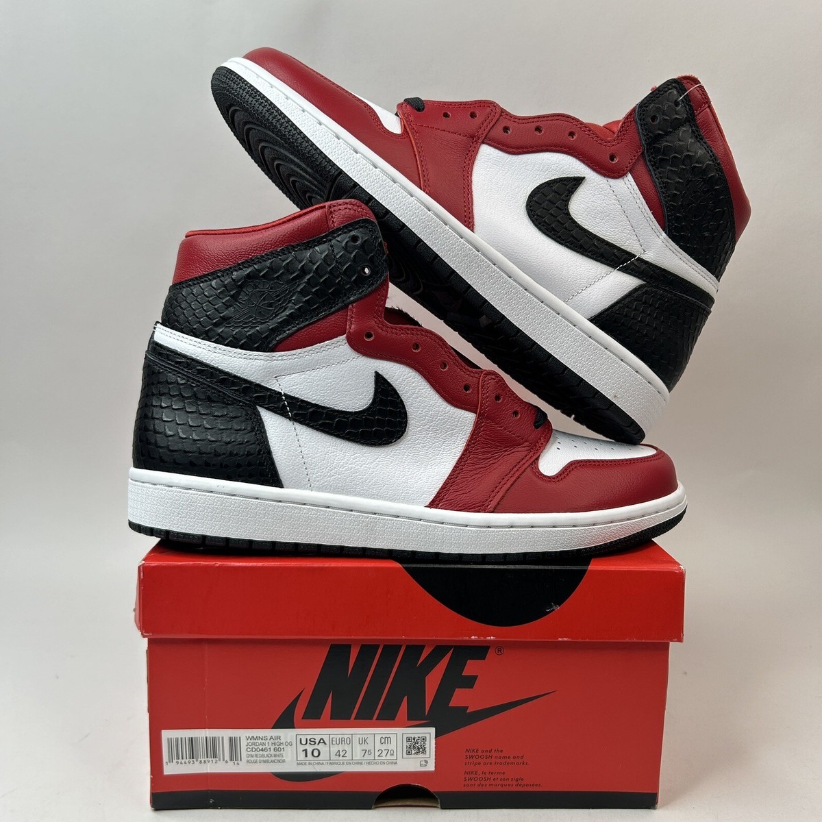 Nike Air Jordan 1 Retro High OG “Satin Snake Chicago” CD0461
