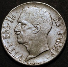 Italia 20 Centesimi 1943 Vittorio Emanuele III KM# 75