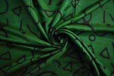 FNC Vintage 5 Yard Green Shaded Saree Pure Silk Sari With Floral Printed Sari.