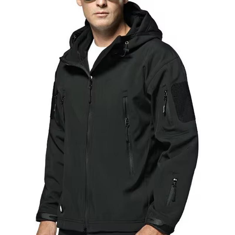 NEW Mens Combat Waterproof Jacket Warm Hooded Outdoor Tactical Coat