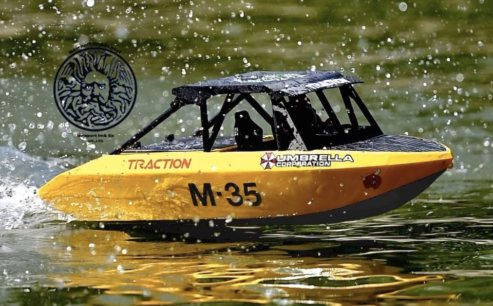 BASH JET Kart Boat Brushless Jet Boat 580mm 22.8" M-JET-35 Pump Model Ship Kit - Image 3 of 4