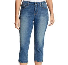 Nine West Women's Chrystie Denim Capri Size 4 $59.50 Retail NWT