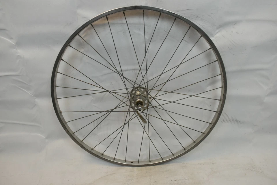 Windsor 27" Front Road Bike Wheel Sunshine Hub Silver OLW100 36S AV USA Shipping - Image 2 of 4