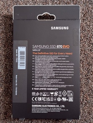 Samsung 870 EVO 4TB 2.5