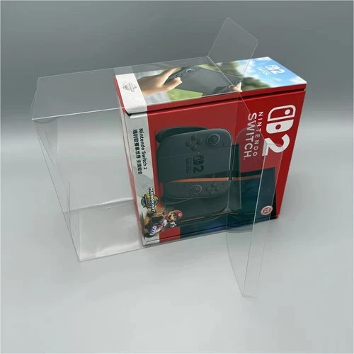 Clear Protector Case For Nintendo Switch 2 Console Mario Kart Bundle Games Box - product listing photo