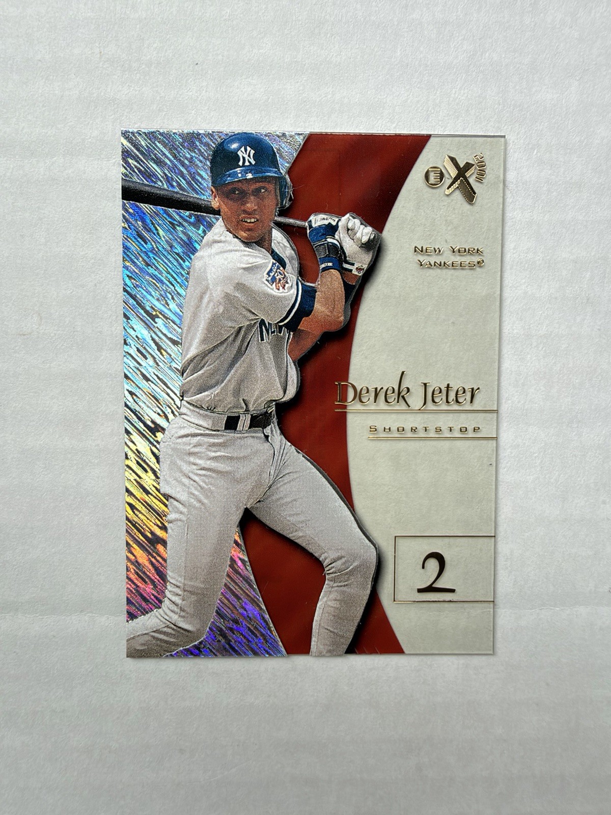 1998 SkyBox E-X2001 #7 Derek Jeter