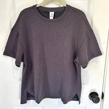 Member's Mark Women's Sand-Washed Cropped Tee Soft Luxe Finish Size Large NW