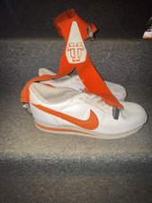 Nike Cortez White with UT Orange Sneakers Style 316418-181