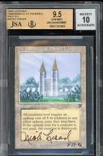 FIRMATO BGS 9.5/JSA 10 Leggende Artist Proof Tabernacle Pendrell Vale ~ Magic/MTG