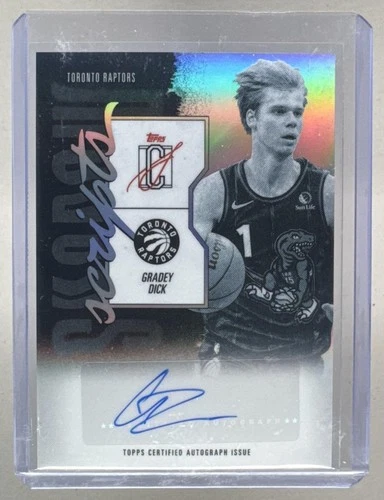 2025 Topps Signature Gradey Dick Base (RAW)