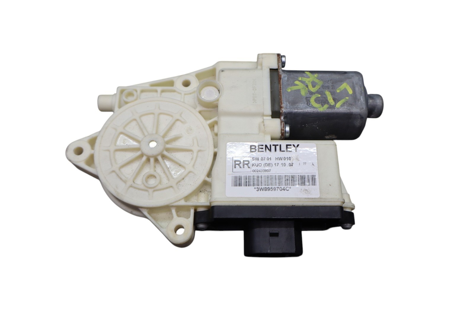 Bentley Continental GT 2006-2010 Rear Right Window regulator
