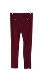 JUICY COUTURE PONTE PANT Stretch Skinny Trouser PORT WINE Dark Red Burgundy 6 — photo 1