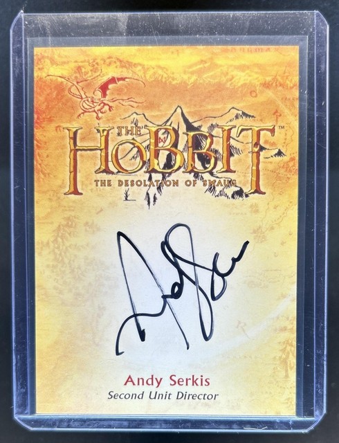 2014 Cryptozoic The Hobbit The Deslation Of Smaug Andy Serkis Auto #CA-4