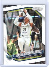 2025 Panini Prizm WNBA  Arike Ogunbowale #73 White Seismic Prizm