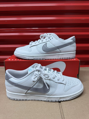 Nike Dunk Low Retro SE 'Winter Storm' White Blue Shoes HQ3619-121 Men's Size 12